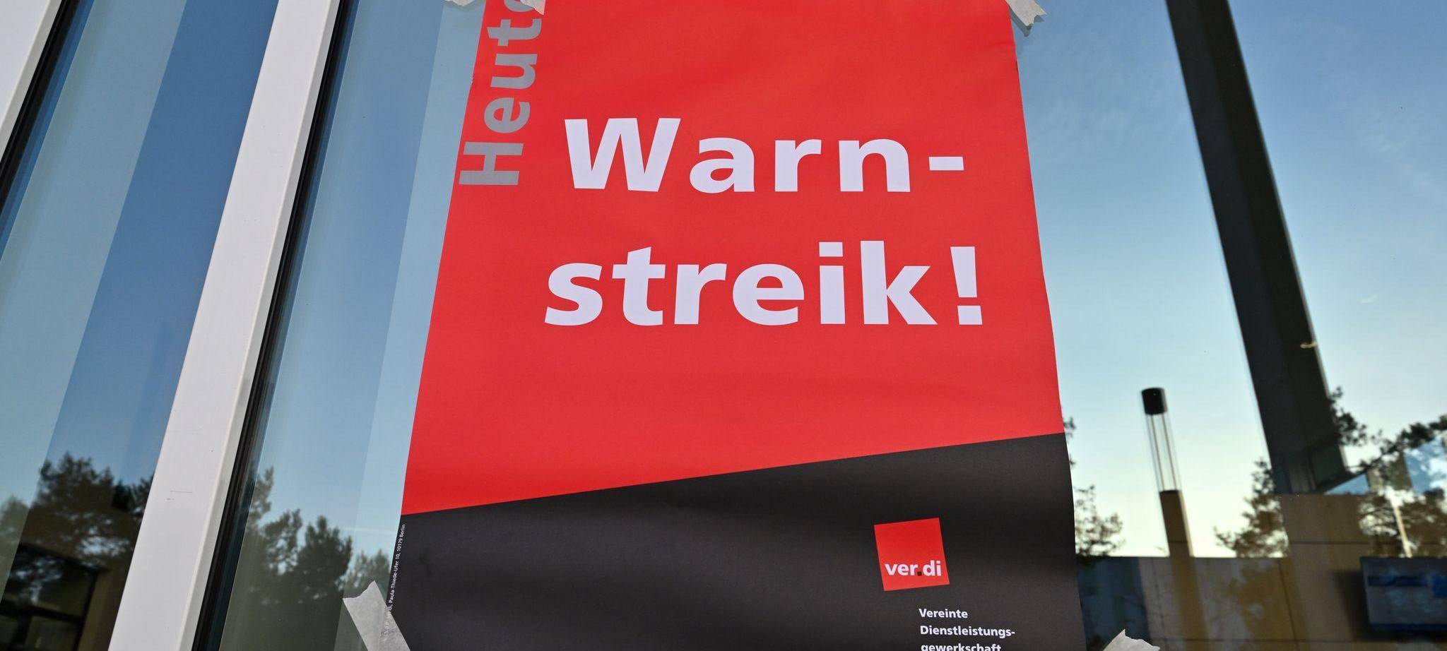 Verdi-Warnstreiks im öffentlichen Dienst - Thüringen