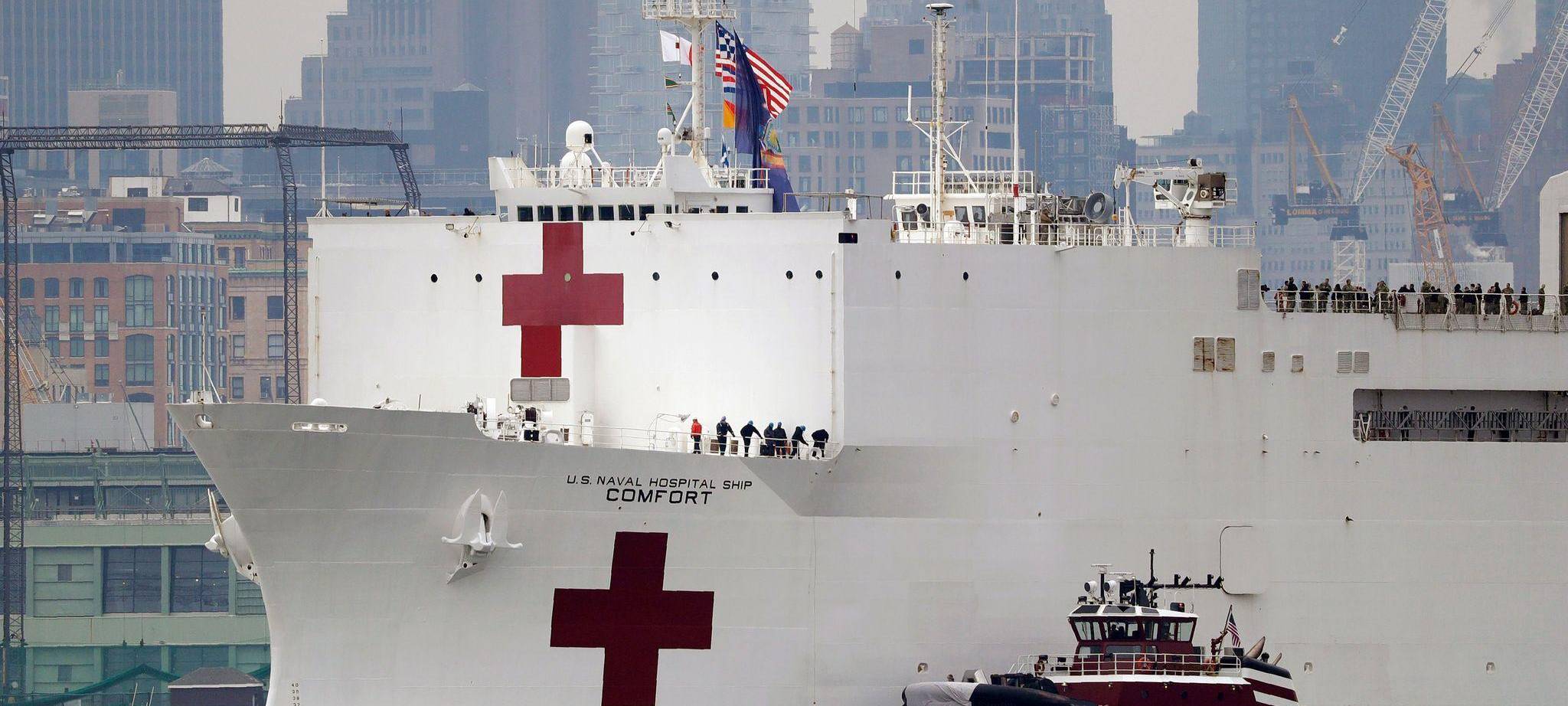 Lazarettschiff «USNS Comfort»