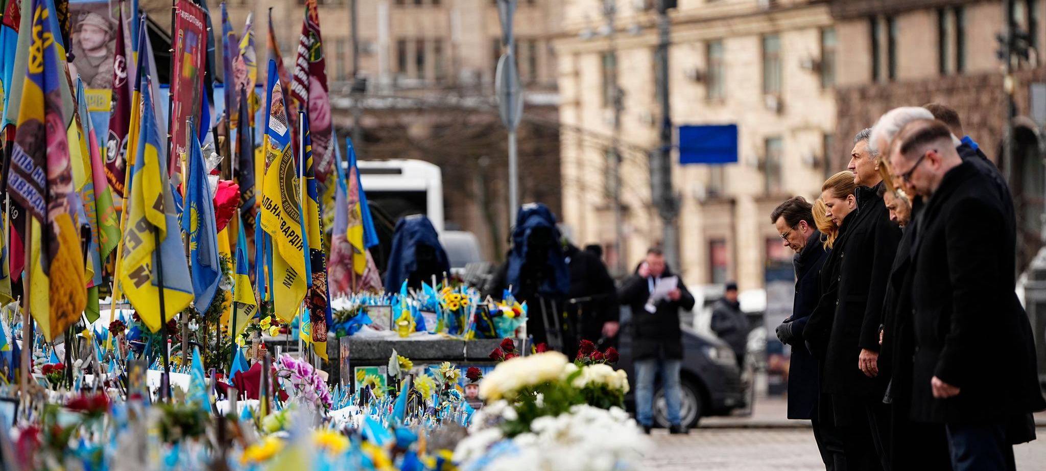 Ukraine-Krieg - Jahrestag Kriegsbeginn