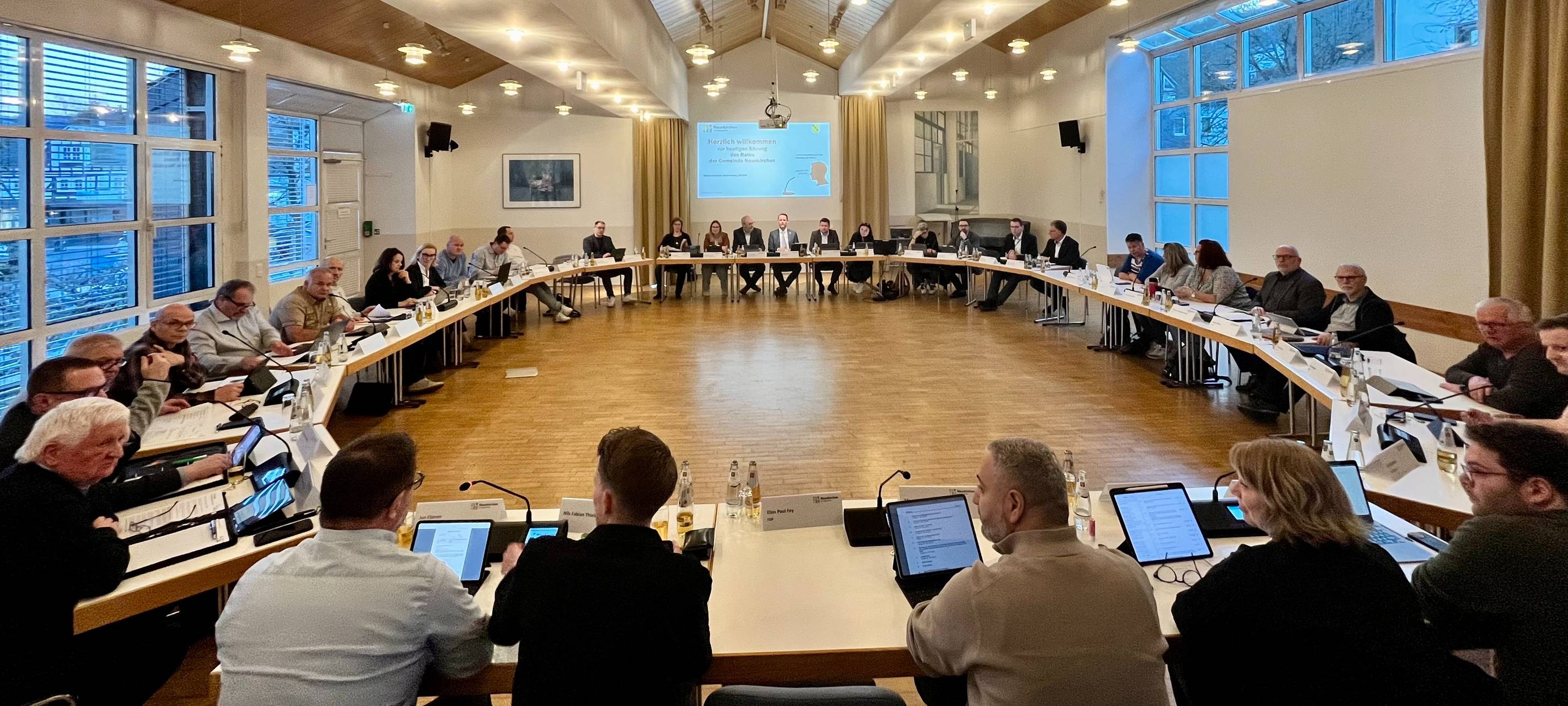 Ratssitzung Neunkirchen