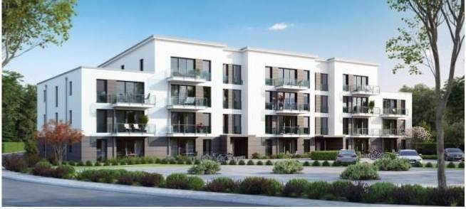 Zukünftige Ansicht vom Standort Kreuzung Talstr./ Struthstr. - Dorfplatz