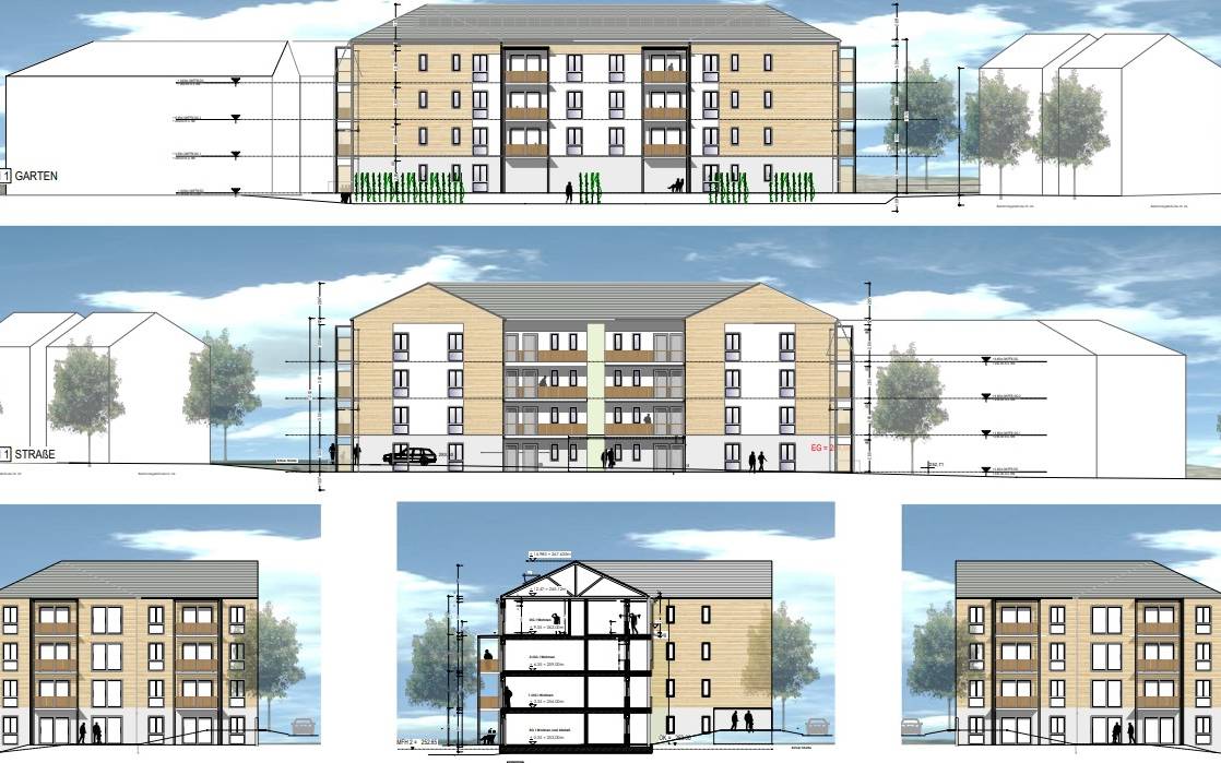KSG stellt neue Pläne für die Pfarrau in Neunkirchen vor