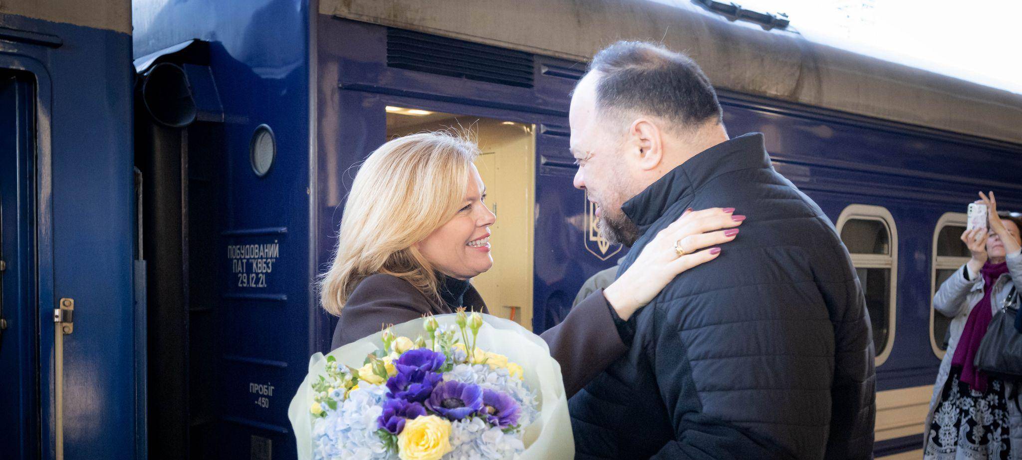 Bundestagstagspräsidentin Klöckner reist in die Ukraine