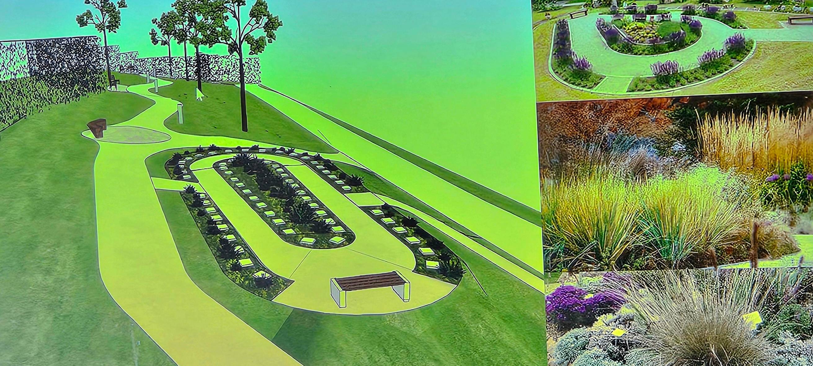 Neue Grabanlage für Siegener Lindenbergfriedhof