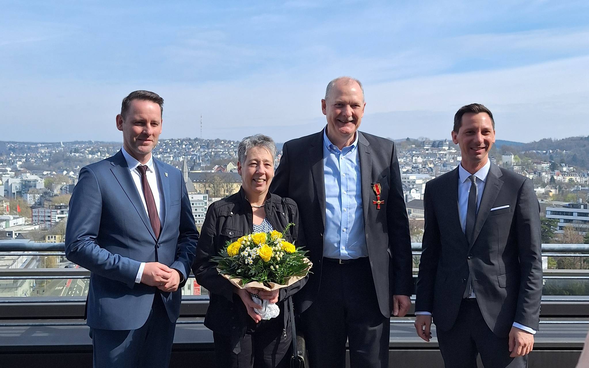 Bundesverdienstkreuz für Jochen Scheel aus Neunkirchen