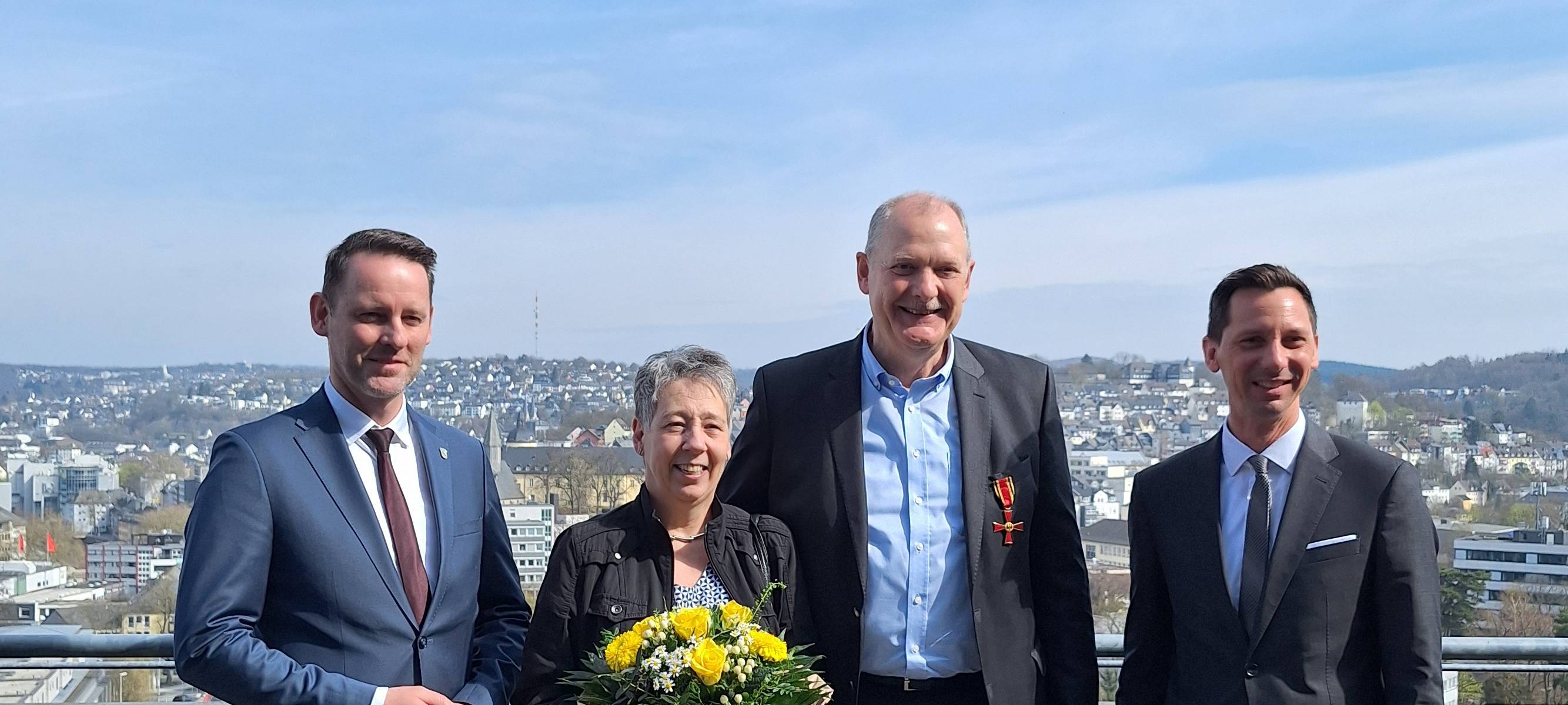 Bundesverdienstkreuz für Jochen Scheel aus Neunkirchen