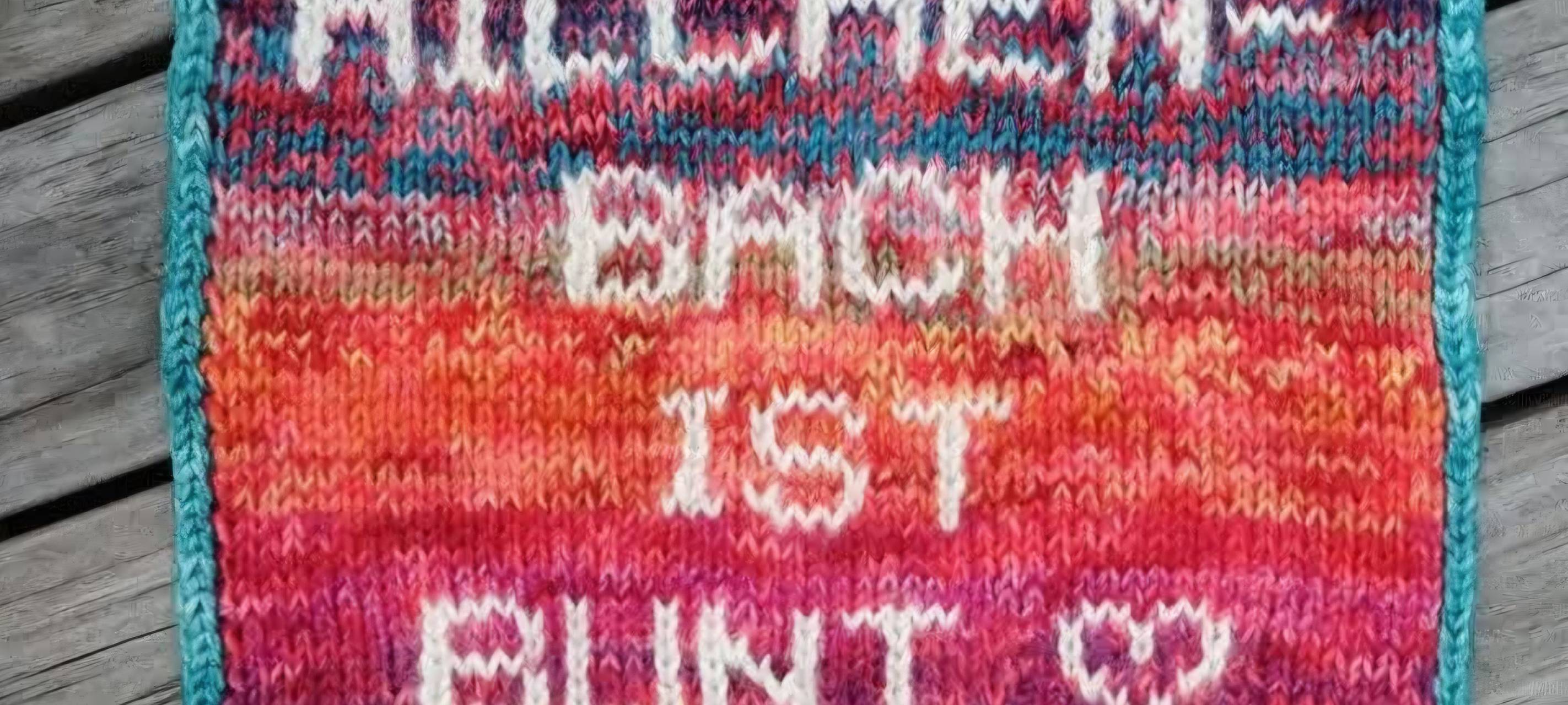 Bunte Tücher und Menschenkette in Hilchenbach