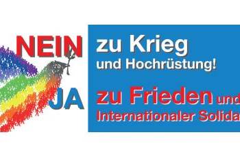 Protest gegen Aufrüstung im Siegener Herrengarten