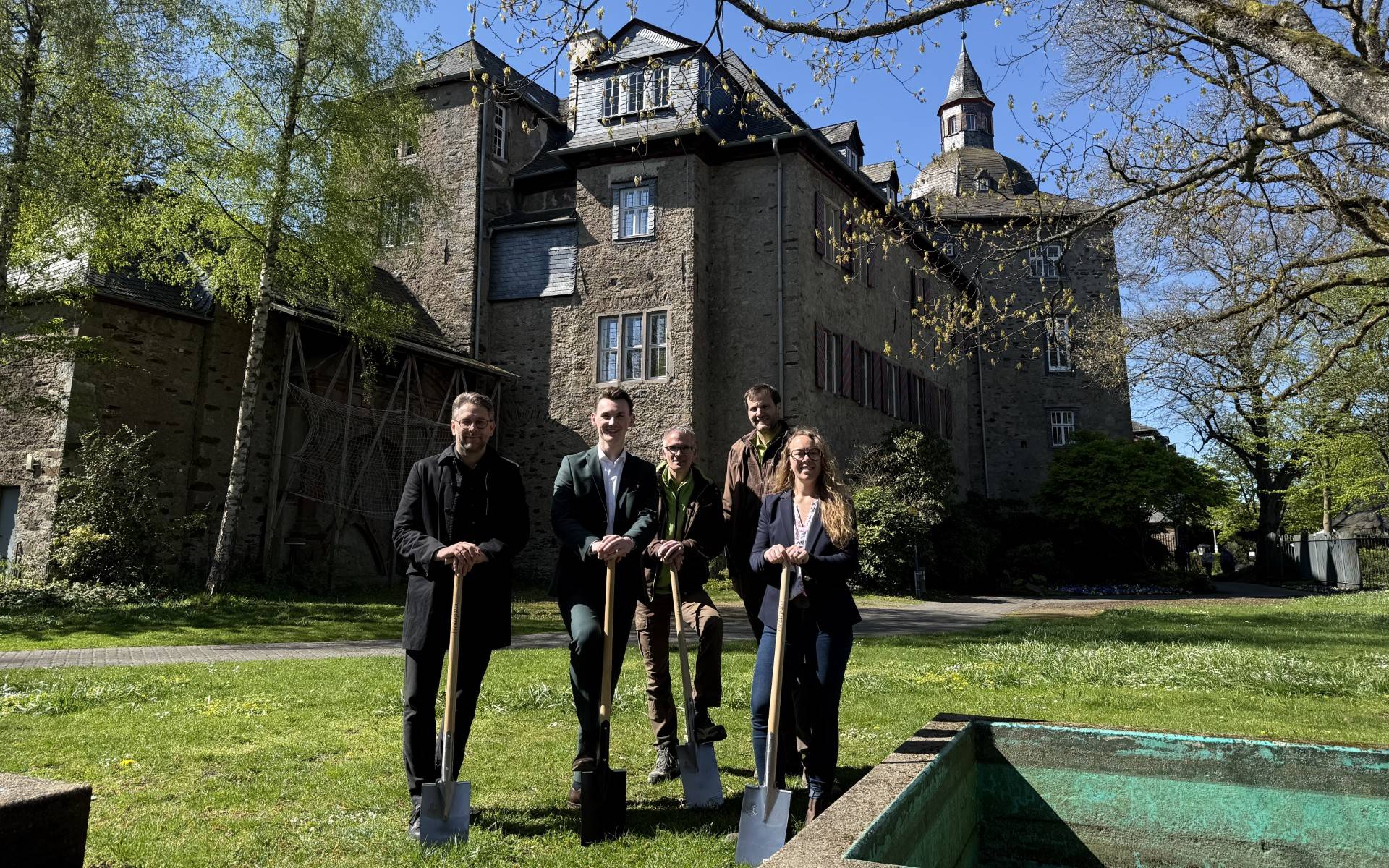Bauarbeiten im Siegener Schlosspark werden fortgesetzt