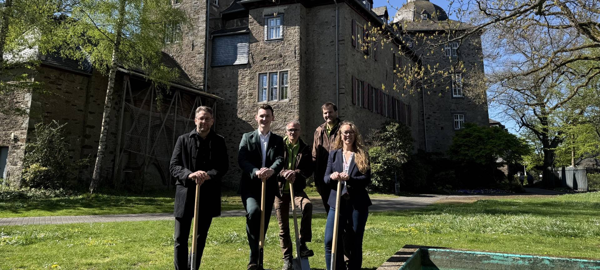 Bauarbeiten im Siegener Schlosspark werden fortgesetzt