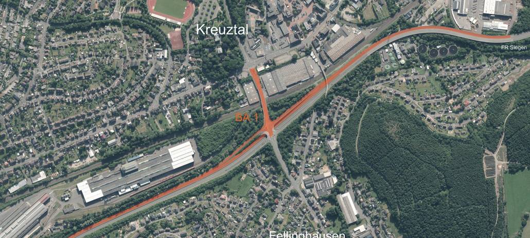 Fahrbahnsanierungen mitten in Kreuztal laufen an