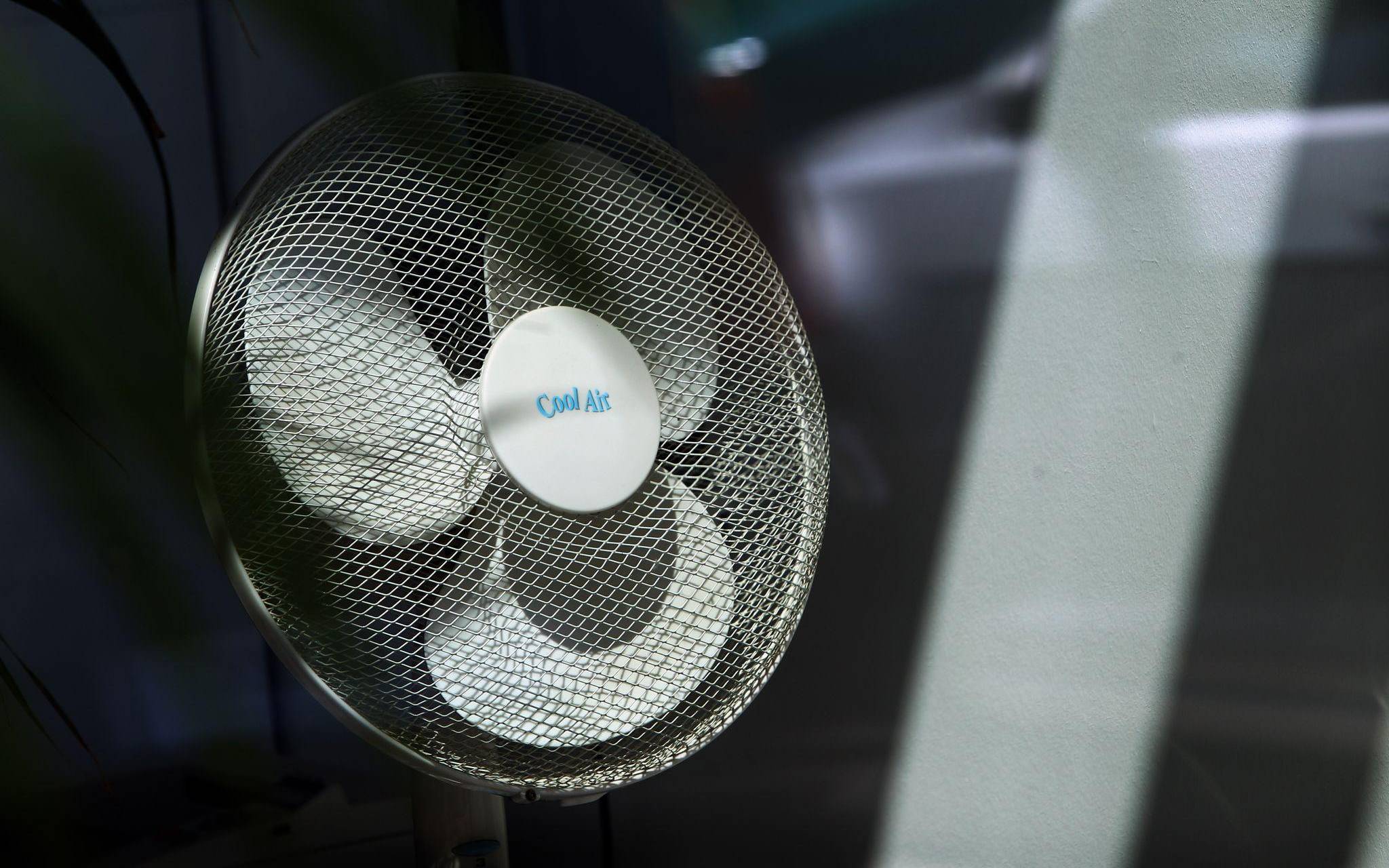 Ventilator am Arbeitsplatz