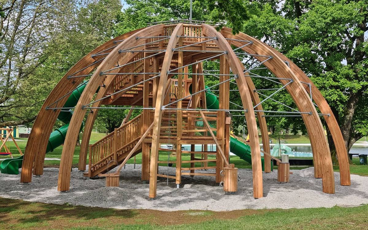 Planungen für großen Murmelbahn-Turm im Wald bei Lützel