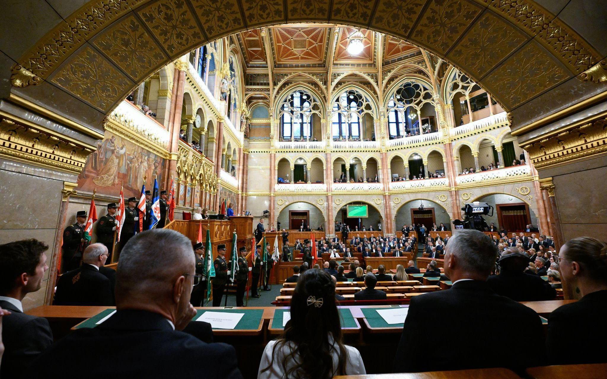 Plenarsitzung der Nationalversammlung in Ungarn
