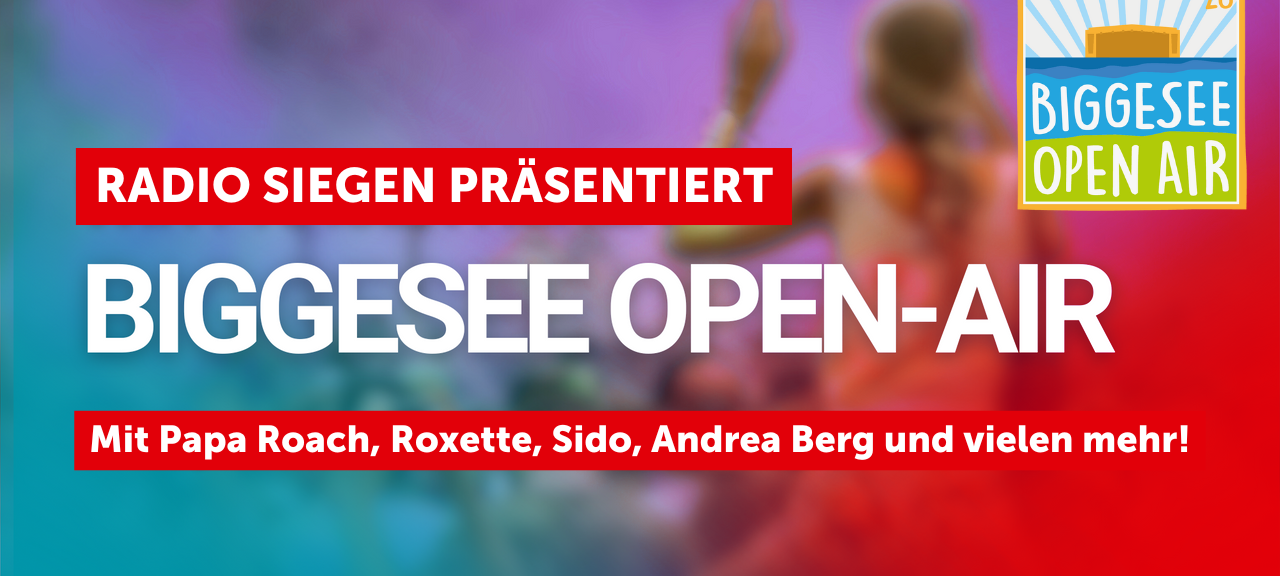 Radio Siegen präsentiert: Biggesee Open-Air 2026