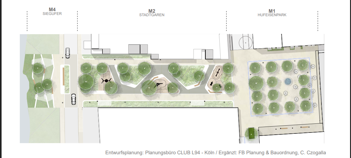 Mehr Grün für Innenstadt von Netphen